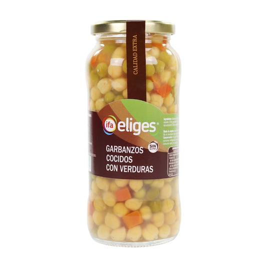 Garbanzos con verdura Ifa Eliges 570g