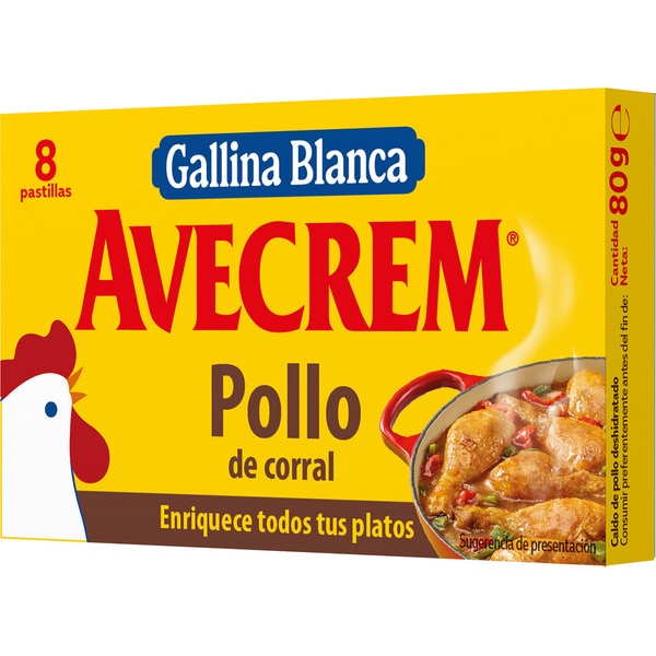 Caldo Avecrem 8 Pastillas