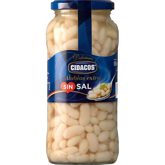 Alubias Sin sal Cidaco 400g