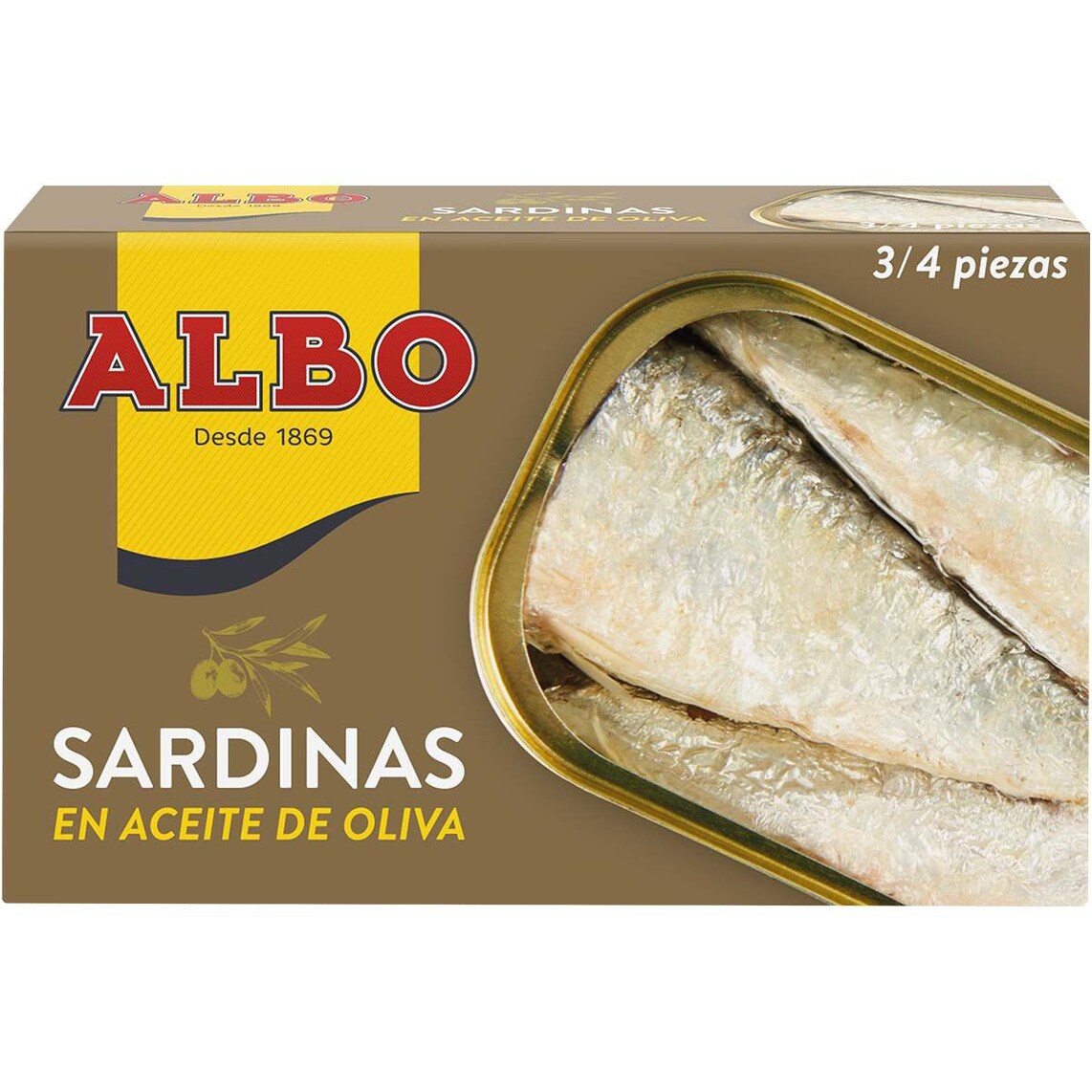 Sardinas Albo 122gr