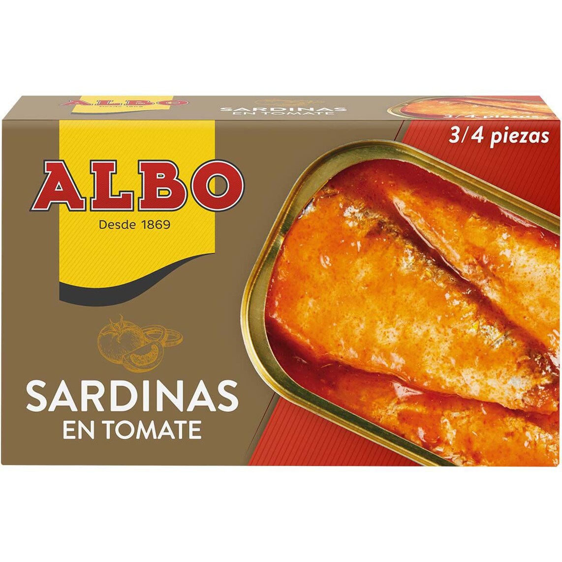 Sardines Albo 122gr