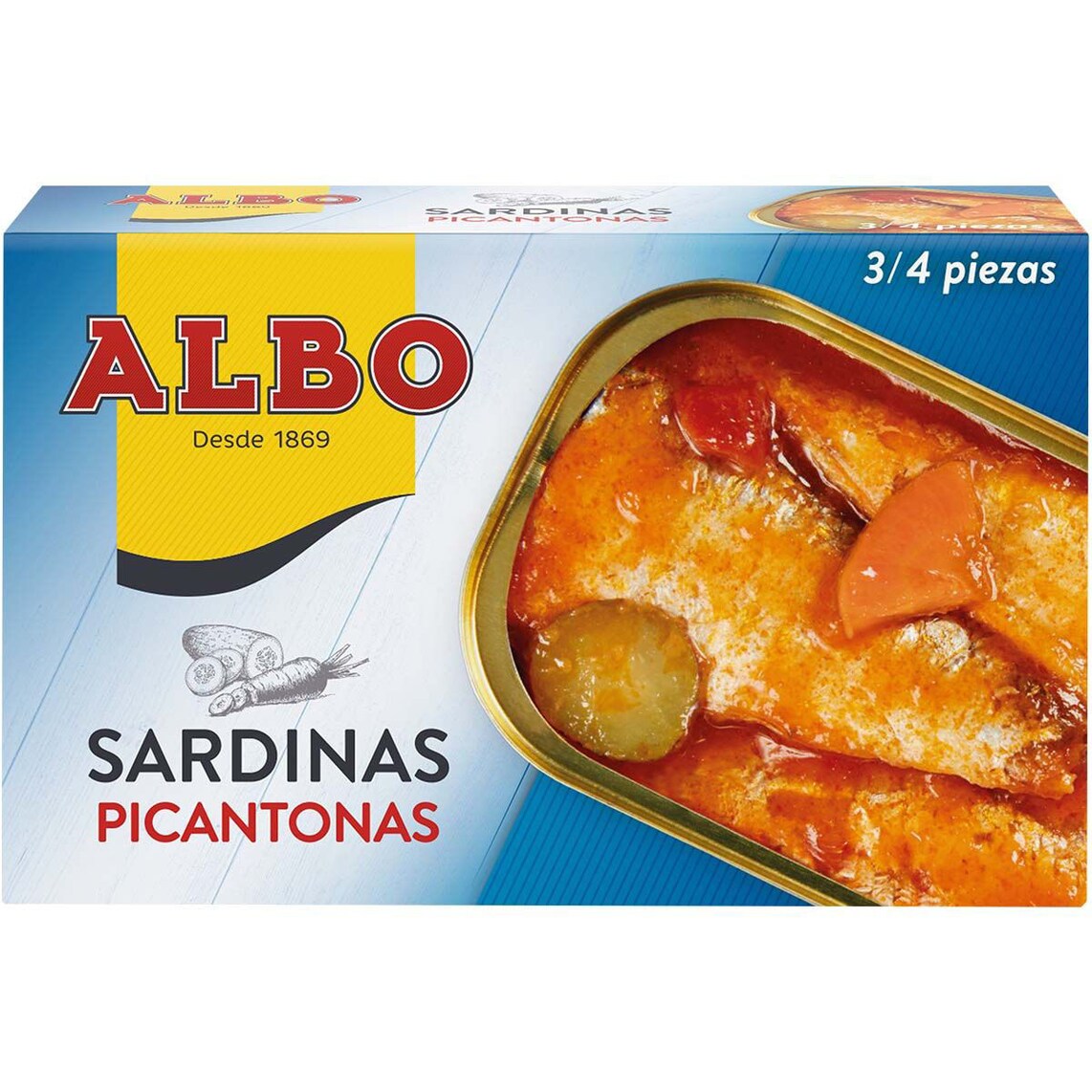 Sardines Albo 122gr