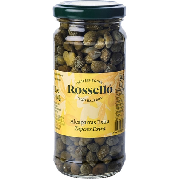 Alcaparra Extra Rossello 140g