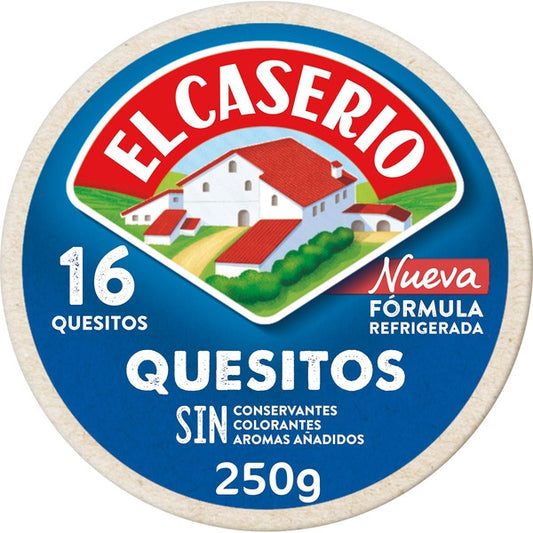 Quesitos El Caserio 16u - 250g