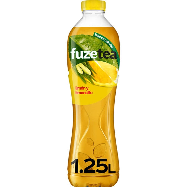 Refresco Te Fuze Limón y Limoncillo  6x1,25l