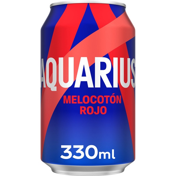 Aquarius Melocoton Rojo 24x33cl Pack de Latas