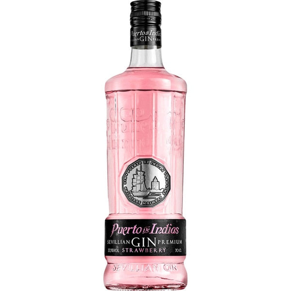 Gin Puerto de Indias Fresas 70 cl.