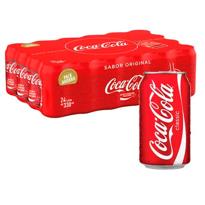 Coca Cola Original 24x0.33L Pack de Latas