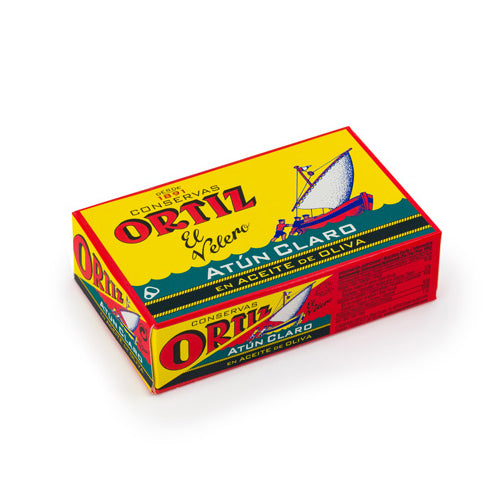 Atun Claro en Aceite de Oliva Ortiz 120gr