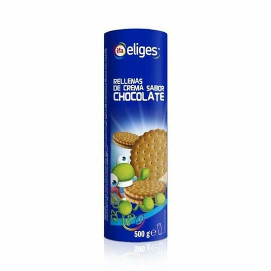 Galletas Rellena de chocolate Ifa Eliges 500g