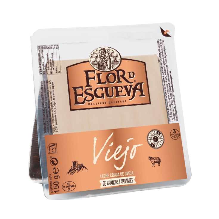 Cuña de Queso Flor D' Esgueva viejo 150g