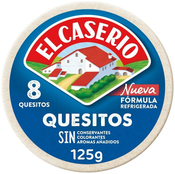 Quesitos El Caserio 8u - 125g