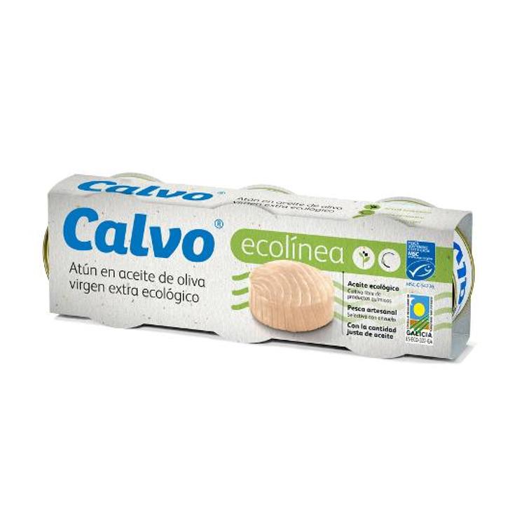 Atun en Oliva Extra Ecologico Calvo Pack x3