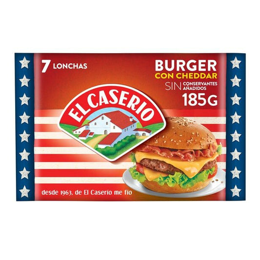 Lonchas El Caserio Burger 185g