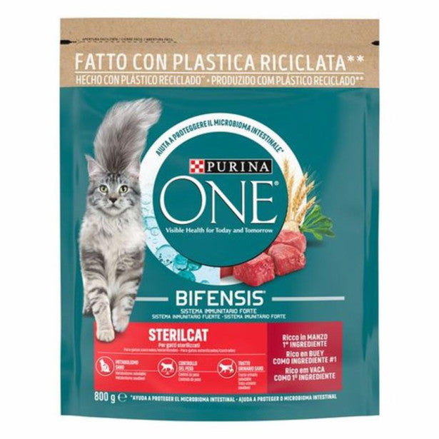 One Buey Sterilisiertes Katzenfutter 800g