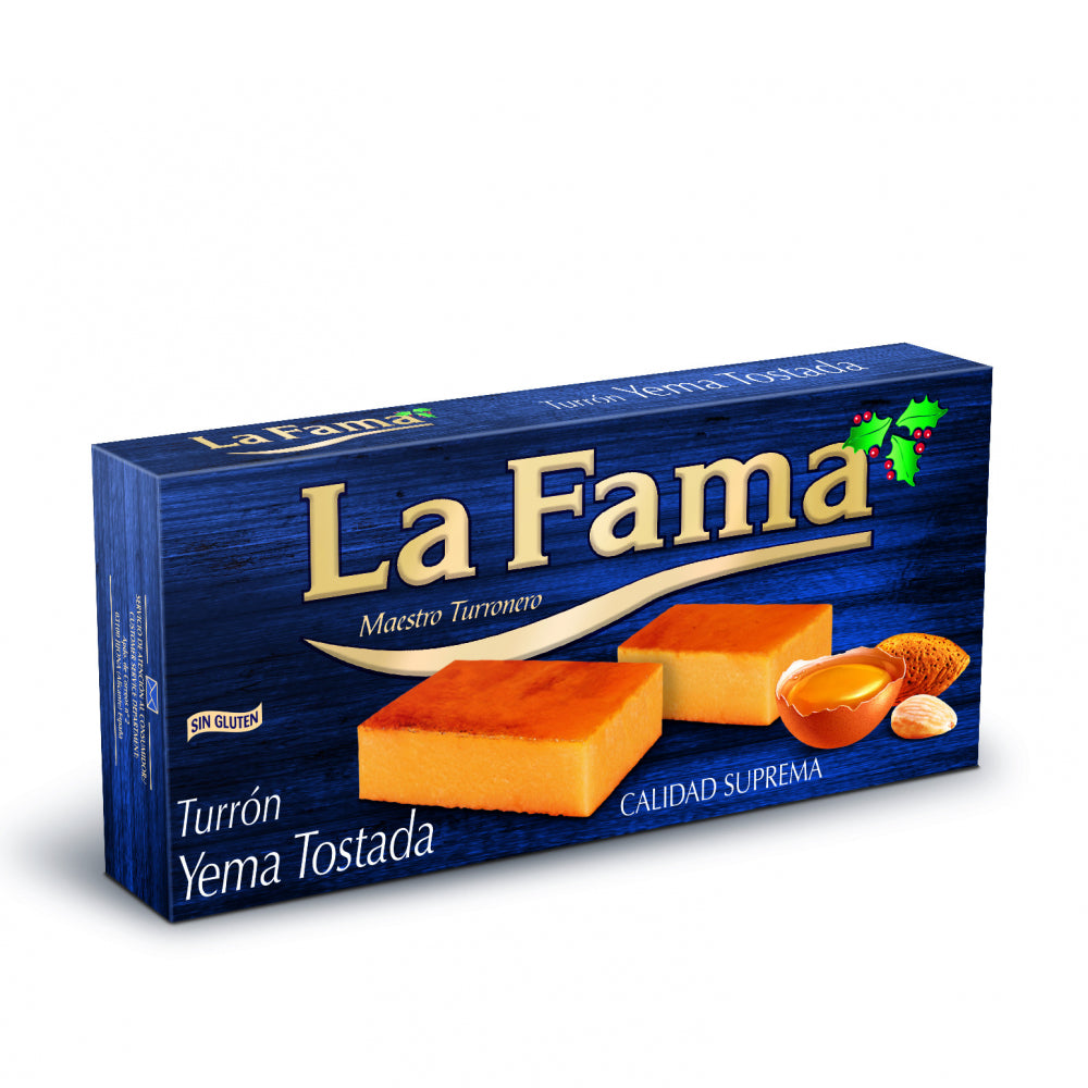 Turron Yema Tostada La Fama 200g