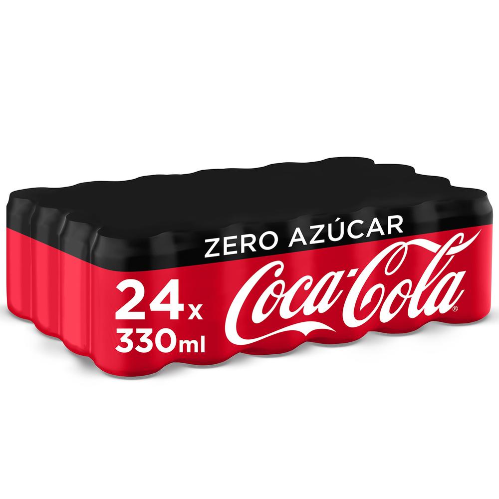 Coca Cola Zero 24x0.33L Pack of Cans