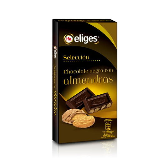 Chocolate Negro con Almedras Ifa Eliges 200g