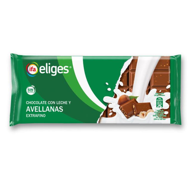 Chocolate Extrafino con Leche y Avellana Ifa Eliges 150g