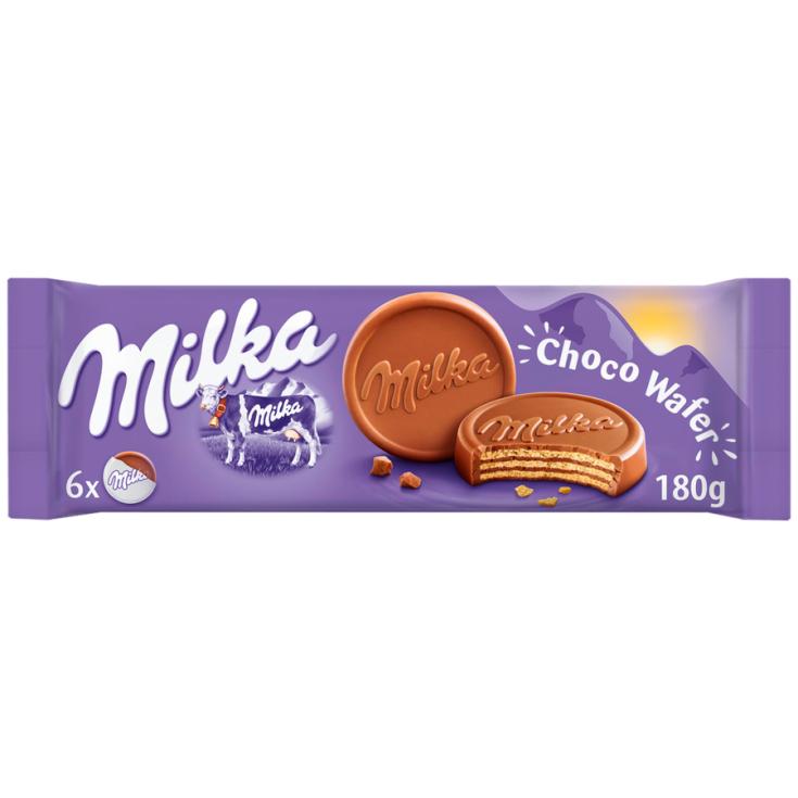 Chocowafer con Leche Milka 180g