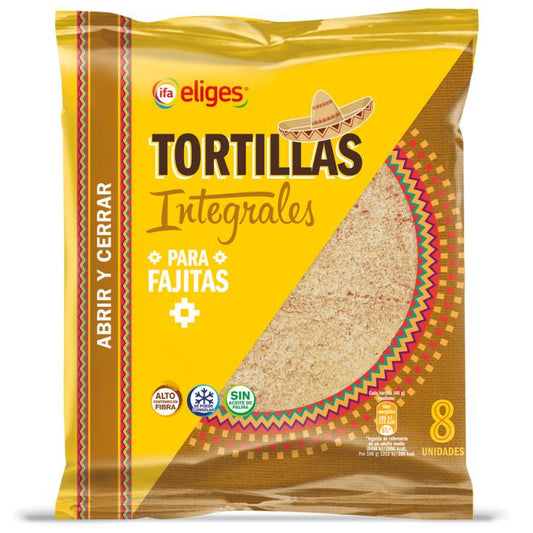 Tortilla Integrales Ifa Eliges 8 u