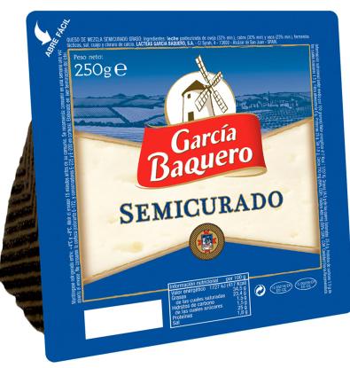 Cuña de queso Semi Garcia Baquero 250g