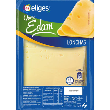 Lonchas Edam Ifa Eliges 300g