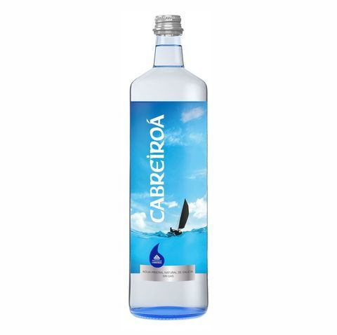 Cabreiroá Wasser 12x1 L Mehrwegglasbox (empfohlen)