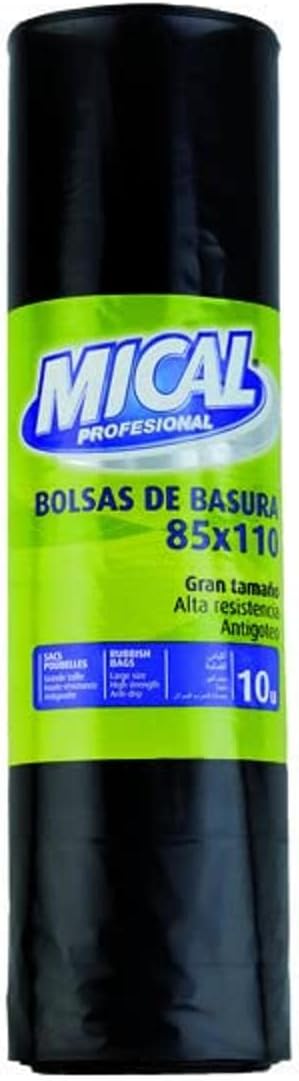 Bolsa Basura Mical 120lts 10unid