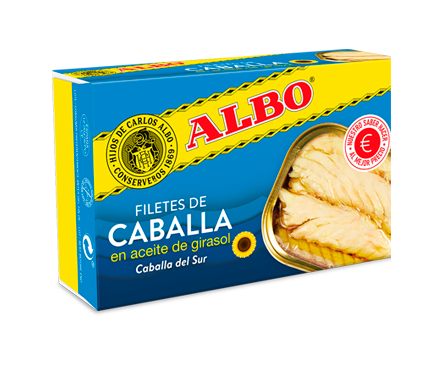 Caballa Albo en aceite de Girasol 120gr