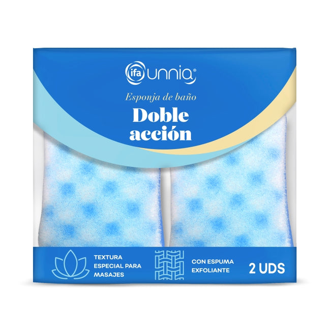 Double action sponge IFA UNNIA 2u