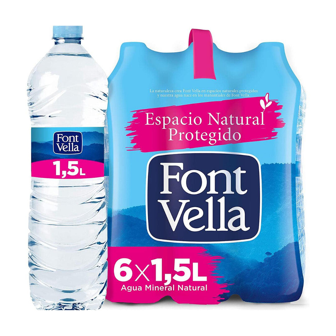 Font Vella Wasser 6x1,5 L Packung