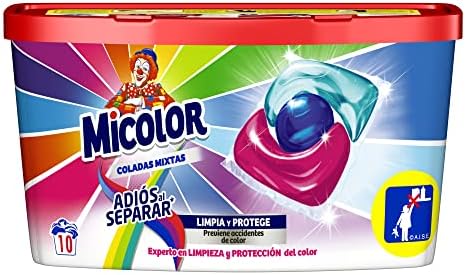 Detergente Micolor tricaps adios al separar 10 u