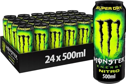 Monster Nitro Super Dry Energy Drink 24x50cl