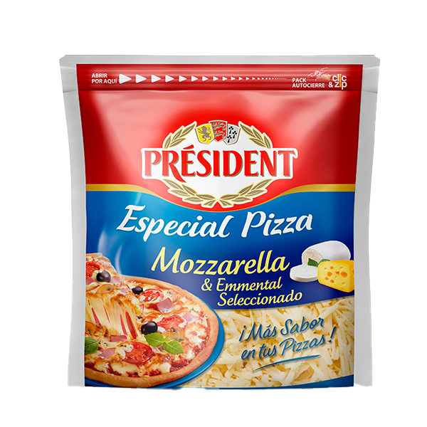 Pizza President geriebener Käse 150g