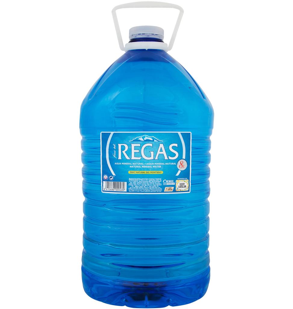 Agua Font des Regas 8L