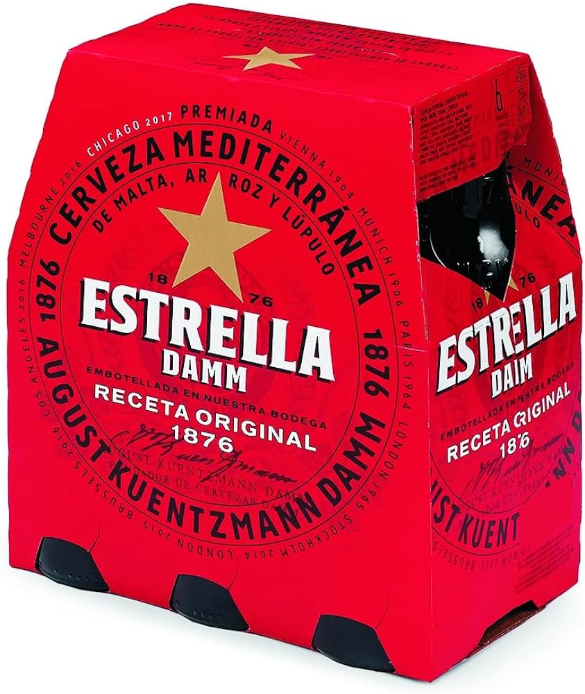 Estrella Damm 6x25cl Pack Botellines