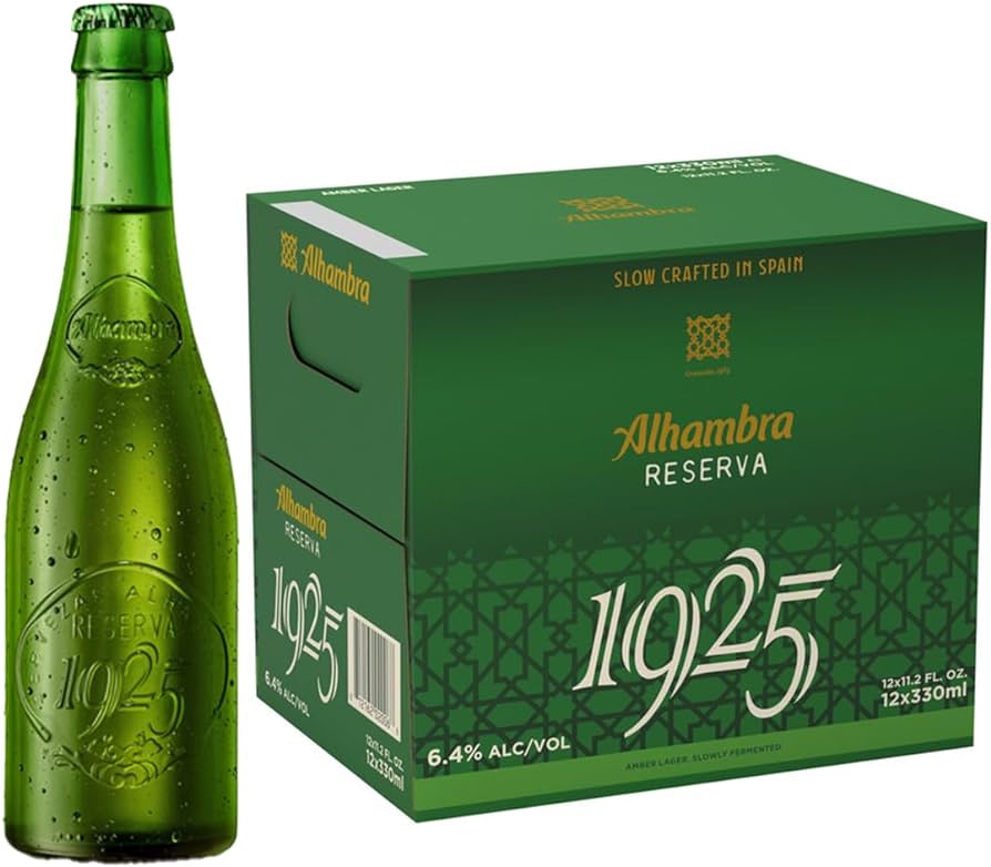 Alhambra Reserva 1925 Bierpaket 12 Flaschen x 33cl 