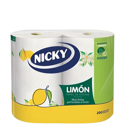 Papel Nicky Cocina Limon 2u