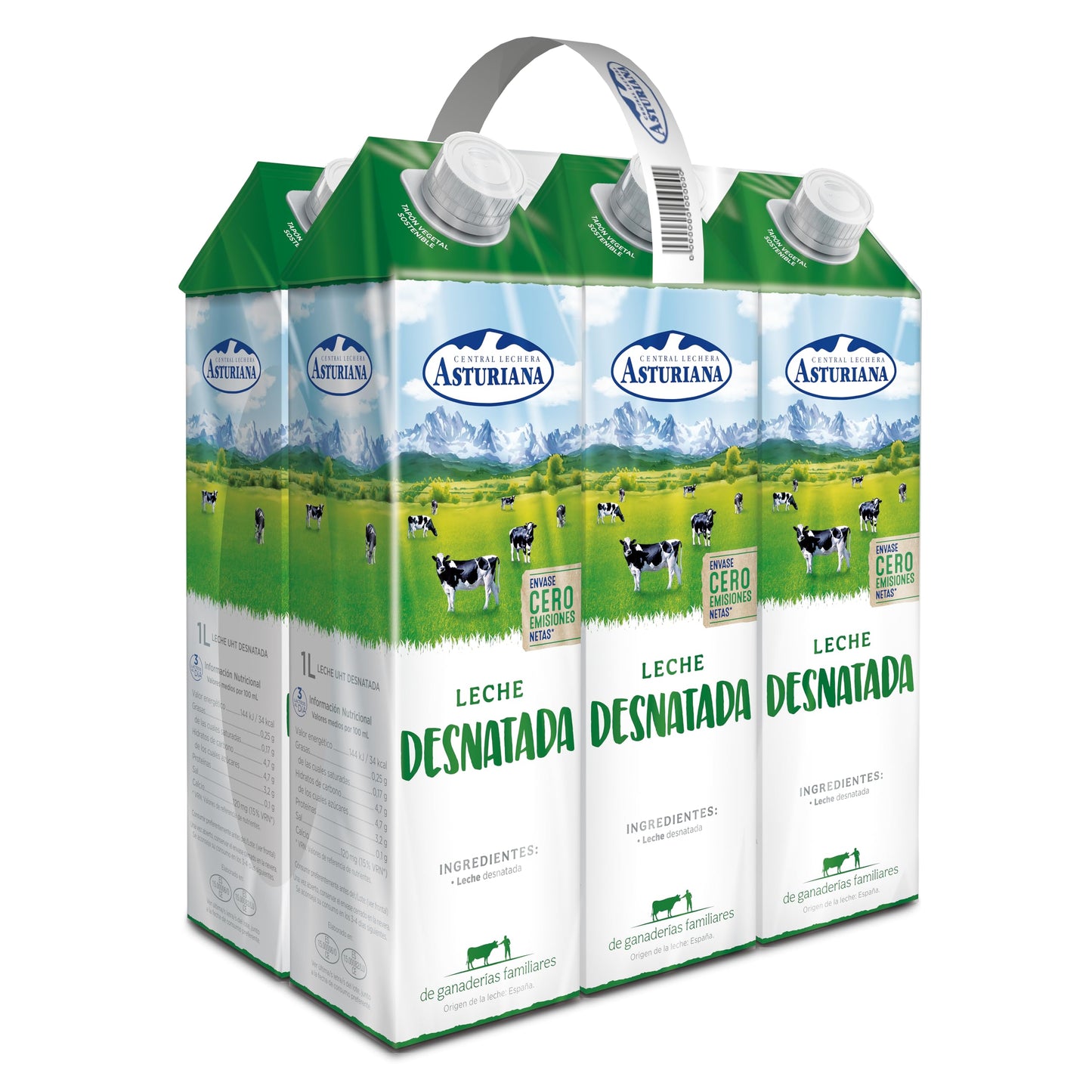 Whole Asturiana 6x1 L Pack