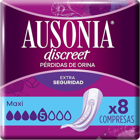 Compresa Discreet Ausonia 8un