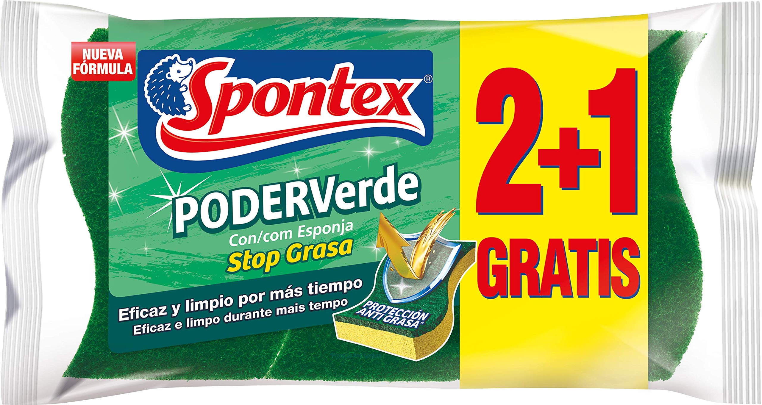 6 Spugne Gigantin Siks Abrasive Giallo/verdi » Mondocarta 6 Spugne Gigantin Siks Abrasive Giallo/verdi » Mondocarta