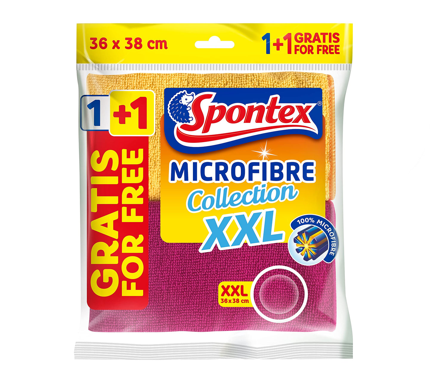 Spontex Microfibre Bayonet 4+1 u