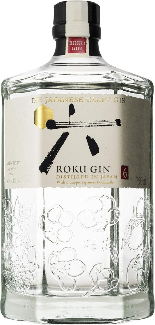 Roku Gin 70cl + 2 Latas de Tonica Schweppes