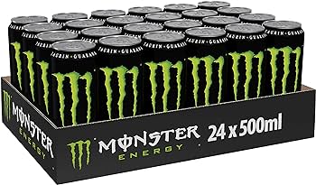 Monster Green Energy Drink 24x50cl