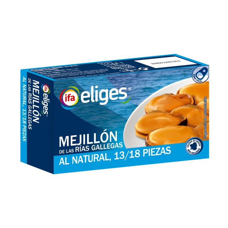 Mejillones al Natural Ifa Eliges 111g