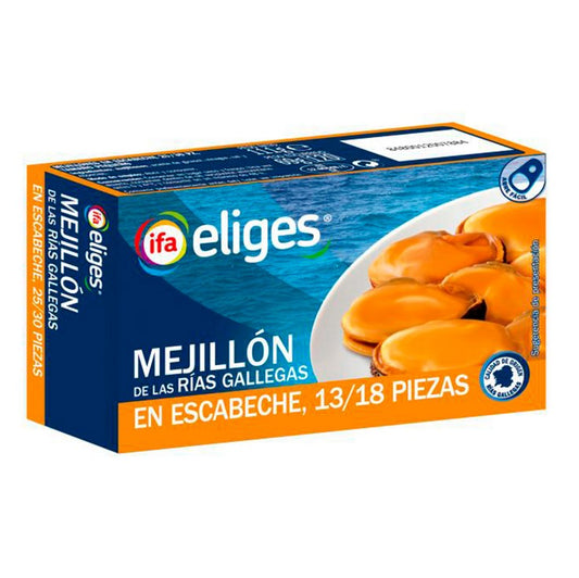 Mejillones al Escaveche Ifa Eliges 111g