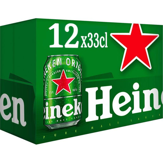 Heineken 12x0,33cl Dosenpackung 