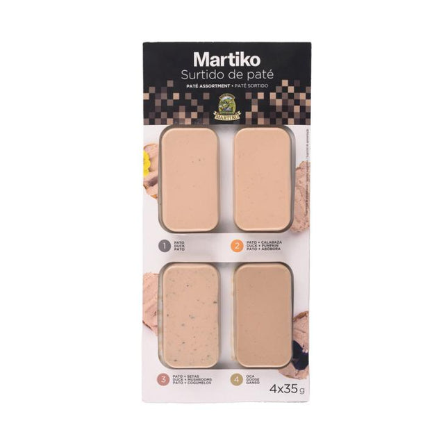 Martiko Assorted Entenpastete 4un - 35g