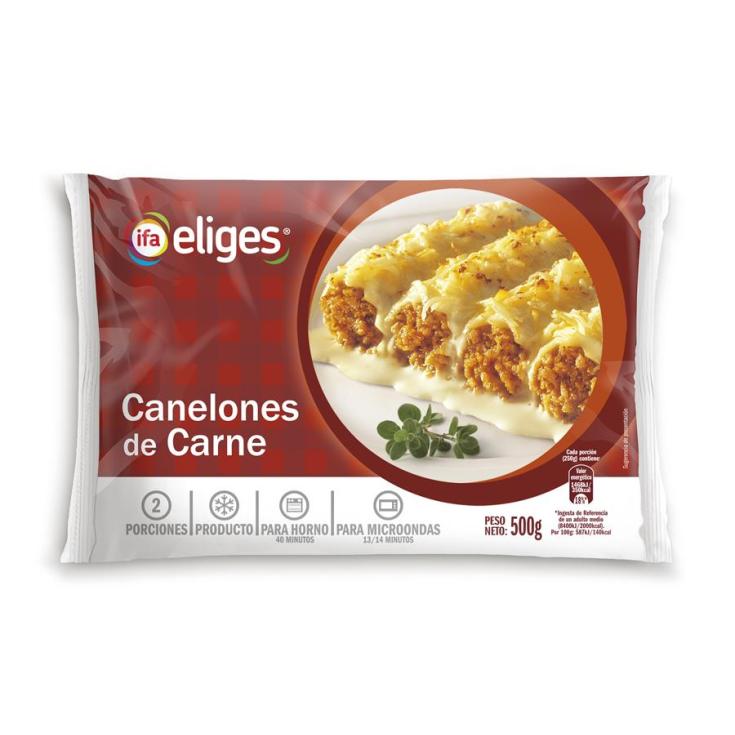 Canelones de Carne Ifa Eliges 500gr